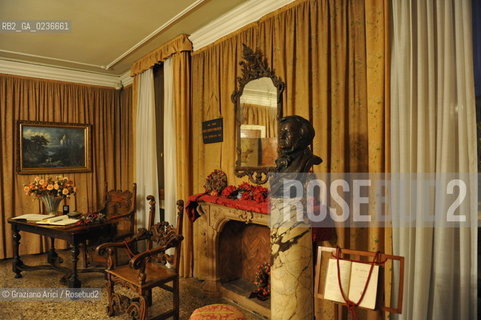 Venice 4/2/11 - The Wagner Apartment where the composer Richard Awner died, in Ca Vendramin Calergi Palace appartamento Wagner compositore musica ©Graziano Arici/Rosebud2