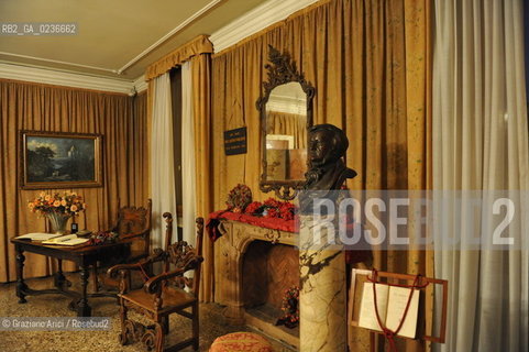 Venice 4/2/11 - The Wagner Apartment where the composer Richard Awner died, in Ca Vendramin Calergi Palace appartamento Wagner compositore musica ©Graziano Arici/Rosebud2