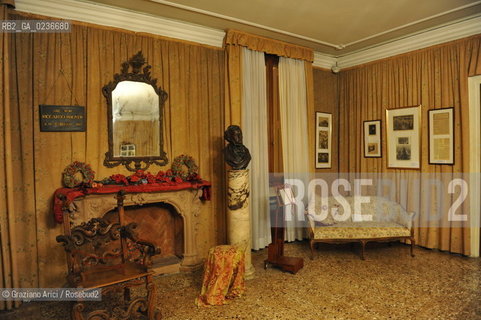 Venice 4/2/11 - The Wagner Apartment where the composer Richard Awner died, in Ca Vendramin Calergi Palace appartamento Wagner compositore musica ©Graziano Arici/Rosebud2