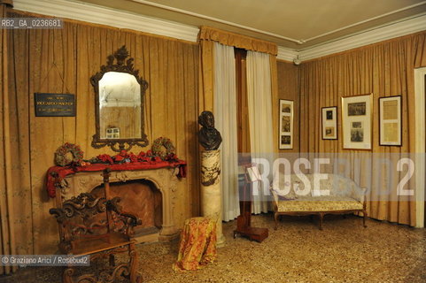Venice 4/2/11 - The Wagner Apartment where the composer Richard Awner died, in Ca Vendramin Calergi Palace appartamento Wagner compositore musica ©Graziano Arici/Rosebud2