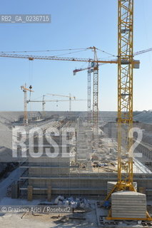 VENEZIA 1/2/11 - LAVORI IN CORSO ALLA BOCCA DI PORTO DI CHIOGGIA ©Graziano Arici/Rosebud2 CONSORZIO VENEZIA NUOVA