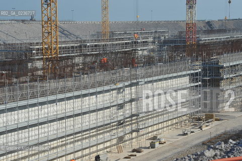 VENEZIA 1/2/11 - LAVORI IN CORSO ALLA BOCCA DI PORTO DI CHIOGGIA ©Graziano Arici/Rosebud2 CONSORZIO VENEZIA NUOVA