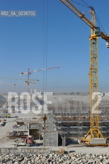 VENEZIA 1/2/11 - LAVORI IN CORSO ALLA BOCCA DI PORTO DI CHIOGGIA ©Graziano Arici/Rosebud2 CONSORZIO VENEZIA NUOVA