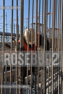 VENEZIA 1/2/11 - LAVORI IN CORSO ALLA BOCCA DI PORTO DI CHIOGGIA ©Graziano Arici/Rosebud2 CONSORZIO VENEZIA NUOVA