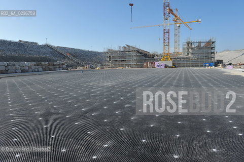 VENEZIA 1/2/11 - LAVORI IN CORSO ALLA BOCCA DI PORTO DI CHIOGGIA ©Graziano Arici/Rosebud2 CONSORZIO VENEZIA NUOVA