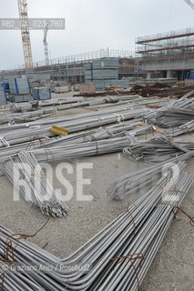 VENEZIA 15/12/10 - LAVORI ALLA BOCCA DI PORTO DI MALAMOCCO SICUREZZA  ©Graziano Arici/Rosebud2  CONSORZIO VENEZIA NUOVA