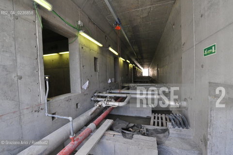 VENEZIA 3/2/11 - LAVORI IN CORSO ALLA BOCCA DI PORTO DI LIDO LATO TREPORTI ©Graziano Arici/Rosebud2 CONSORZIO VENEZIA NUOVA