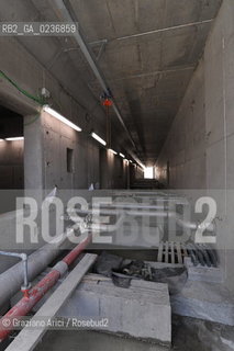 VENEZIA 3/2/11 - LAVORI IN CORSO ALLA BOCCA DI PORTO DI LIDO LATO TREPORTI ©Graziano Arici/Rosebud2 CONSORZIO VENEZIA NUOVA