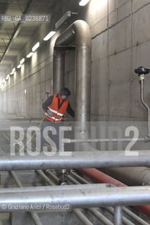 VENEZIA 3/2/11 - LAVORI IN CORSO ALLA BOCCA DI PORTO DI LIDO LATO TREPORTI ©Graziano Arici/Rosebud2 CONSORZIO VENEZIA NUOVA