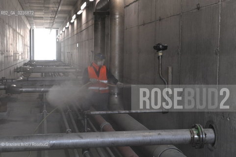 VENEZIA 3/2/11 - LAVORI IN CORSO ALLA BOCCA DI PORTO DI LIDO LATO TREPORTI ©Graziano Arici/Rosebud2 CONSORZIO VENEZIA NUOVA