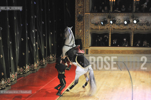 Venice 5/02/2011 - The Great Ball Party at The Gran Teatro La Fenice Theater  Gran Ballo della Cavalchina during the Carnival carnevale ©Graziano Arici/Rosebud2
