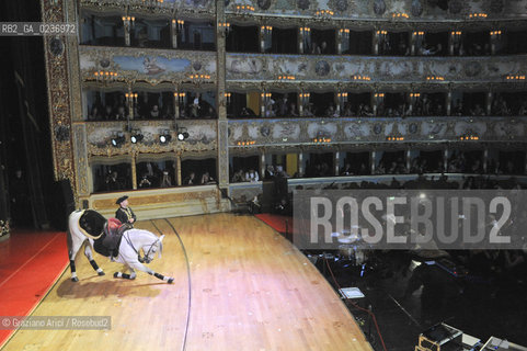 Venice 5/02/2011 - The Great Ball Party at The Gran Teatro La Fenice Theater  Gran Ballo della Cavalchina during the Carnival carnevale ©Graziano Arici/Rosebud2