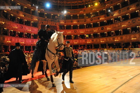 Venice 5/02/2011 - The Great Ball Party at The Gran Teatro La Fenice Theater  Gran Ballo della Cavalchina during the Carnival carnevale ©Graziano Arici/Rosebud2