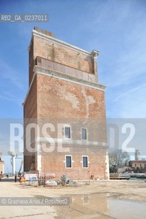 Venice - 8/4/11 - Opening of the Torre di Porta Nuova in Venice Arsenal arsenale ©Graziano Arici/Rosebud2
