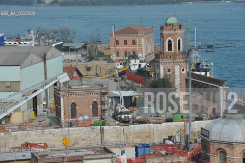 Venice - 8/4/11 - View from  the Torre di Porta Nuova in Venice Arsenal arsenale ©Graziano Arici/Rosebud2