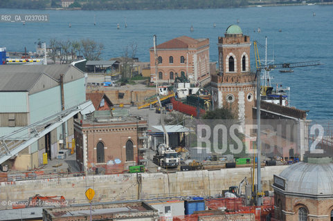 Venice - 8/4/11 - View from  the Torre di Porta Nuova in Venice Arsenal arsenale ©Graziano Arici/Rosebud2