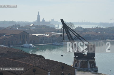 Venice - 8/4/11 - View from  the Torre di Porta Nuova in Venice Arsenal arsenale ©Graziano Arici/Rosebud2