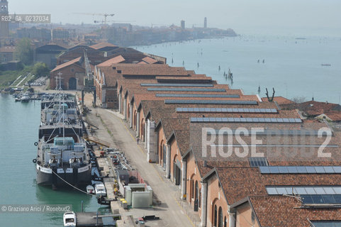 Venice - 8/4/11 - View from  the Torre di Porta Nuova in Venice Arsenal arsenale ©Graziano Arici/Rosebud2