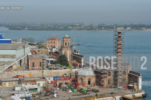 Venice - 8/4/11 - View from  the Torre di Porta Nuova in Venice Arsenal arsenale ©Graziano Arici/Rosebud2