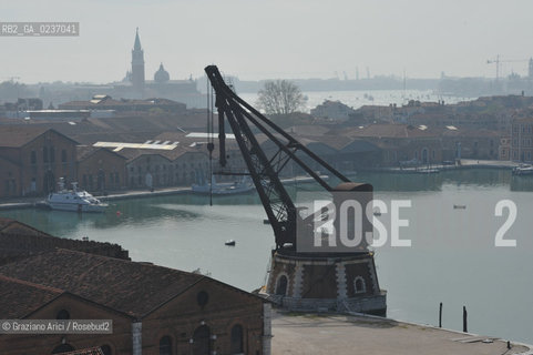Venice - 8/4/11 - View from  the Torre di Porta Nuova in Venice Arsenal arsenale ©Graziano Arici/Rosebud2