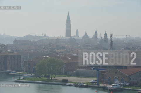 Venice - 8/4/11 - View from  the Torre di Porta Nuova in Venice Arsenal arsenale ©Graziano Arici/Rosebud2
