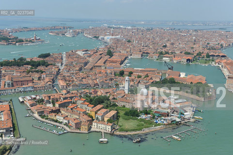 Venezia - foto aerea di S.Pietro di Castello ©Graziano Arici/Rosebud2
