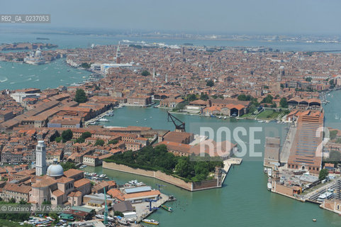 Venezia - foto aerea dellArsenale ©Graziano Arici/Rosebud2