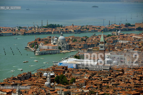 Venezia maggio 2011 - Foto Aerea Bacino di San Marco ©Graziano Arici/Rosebud2.Venice mai 2011 - Aerial View of St.Marks Bassin  ©Graziano Arici/Rosebud2