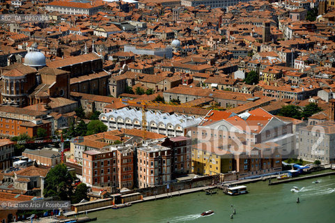Venezia maggio 2011 - Foto Aerea Ospedale SS.Giovanni e Paolo ©Graziano Arici/Rosebud2.Venice mai 2011 - Aerial View of Hospital ©Graziano Arici/Rosebud2
