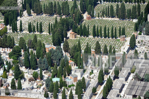 Venezia maggio 2011 - Foto Aerea Cimitero Isola di S.Michele ©Graziano Arici/Rosebud2.Venice mai 2011 - Aerial View of  Cimitery ©Graziano Arici/Rosebud2