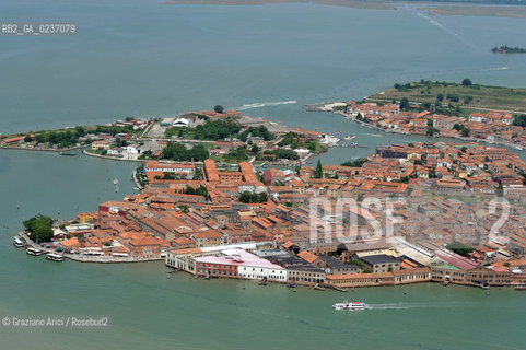 Venezia maggio 2011 - Foto Aerea Isola di Murano ©Graziano Arici/Rosebud2.Venice mai 2011 - Aerial View of Murano island ©Graziano Arici/Rosebud2