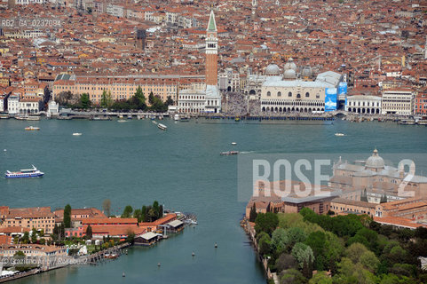 Venezia maggio 2011 - Foto Aerea S.Giorgio ©Graziano Arici/Rosebud2.Venice mai 2011 - Aerial View of S.Giorgio©Graziano Arici/Rosebud2