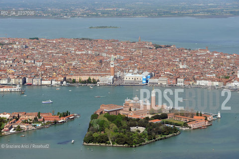 Venezia maggio 2011 - Foto Aerea S.Giorgio ©Graziano Arici/Rosebud2.Venice mai 2011 - Aerial View of S.Giorgio©Graziano Arici/Rosebud2