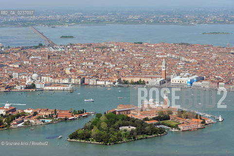 Venezia maggio 2011 - Foto Aerea S.Giorgio ©Graziano Arici/Rosebud2.Venice mai 2011 - Aerial View of S.Giorgio©Graziano Arici/Rosebud2
