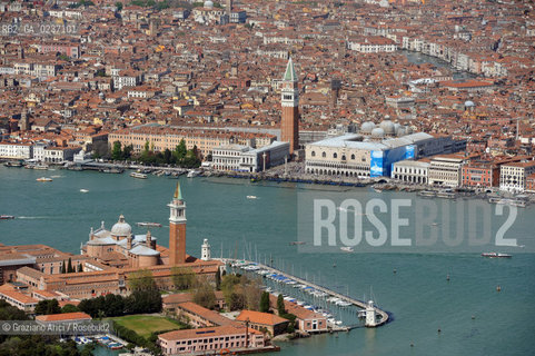 Venezia maggio 2011 - Foto Aerea S.Giorgio ©Graziano Arici/Rosebud2.Venice mai 2011 - Aerial View of S.Giorgio©Graziano Arici/Rosebud2