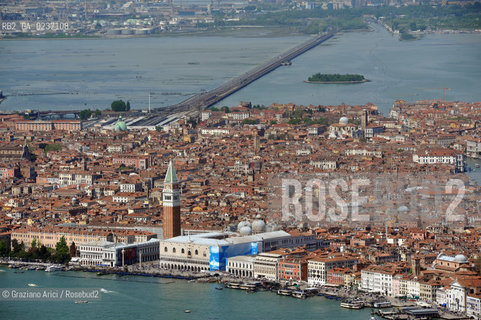 Venezia maggio 2011 - Foto Aerea S.Giorgio ©Graziano Arici/Rosebud2.Venice mai 2011 - Aerial View of S.Giorgio©Graziano Arici/Rosebud2