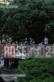 Venezia maggio 2011 - Cocktail alla Fondazione Peggy Guggenheim arte festa ©Graziano Arici/Rosebud2.Venice mai 2011 - Party at Peggy Guggenheim Collectione ©Graziano Arici/Rosebud2