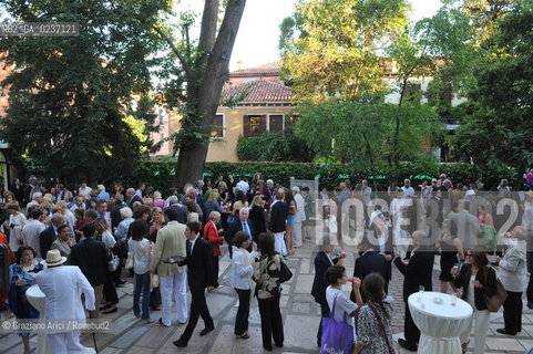 Venezia maggio 2011 - Cocktail alla Fondazione Peggy Guggenheim arte festa ©Graziano Arici/Rosebud2.Venice mai 2011 - Party at Peggy Guggenheim Collectione ©Graziano Arici/Rosebud2