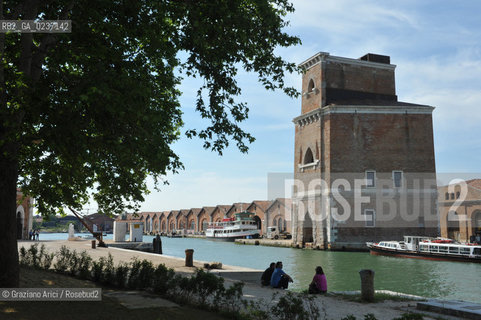 Venice - 8/4/11 - Opening of the Torre di Porta Nuova in Venice Arsenal arsenale ©Graziano Arici/Rosebud2