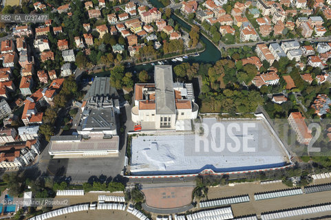 Venice 7/11 - Building site of the new Venice Film Festival Palace palazzo del cinema ©Graziano Arici/Rosebud2