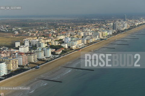 Venezia 13/12/10 - Litorale del Jesolo Eraclea foto aerea spiaggia ©Graziano Arici/Rosebud2 consorzio venezia nuova