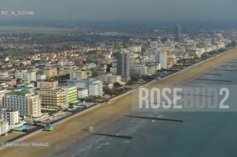 Venezia 13/12/10 - Litorale del Jesolo Eraclea foto aerea spiaggia ©Graziano Arici/Rosebud2 consorzio venezia nuova
