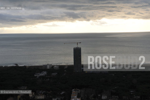 Venezia 13/12/10 - Litorale del Jesolo Eraclea foto aerea spiaggia ©Graziano Arici/Rosebud2 consorzio venezia nuova