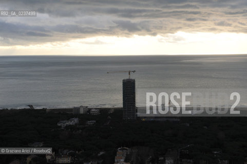 Venezia 13/12/10 - Litorale del Jesolo Eraclea foto aerea spiaggia ©Graziano Arici/Rosebud2 consorzio venezia nuova