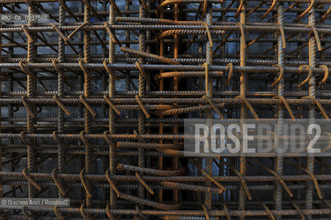 VENEZIA 15/12/10 - LAVORI ALLA BOCCA DI PORTO DI MALAMOCCO SICUREZZA  ©Graziano Arici/Rosebud2  CONSORZIO VENEZIA NUOVA