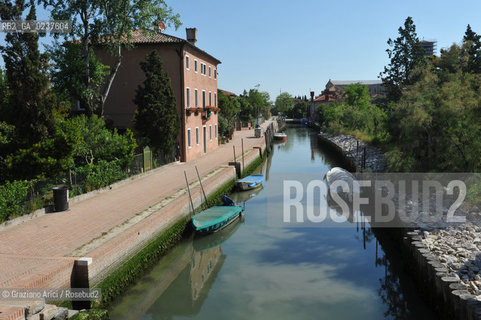 VENEZIA 10/5/11 TORCELLO - LAVORI ESEGUITI SUI CANALI E SUI PERCORSI PEDEONALI RIO 1 ©Graziano Arici/Rosebud2    CONSORZIO VENEZIA NUOVA