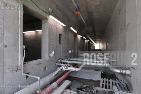 VENEZIA 3/2/11 - LAVORI IN CORSO ALLA BOCCA DI PORTO DI LIDO LATO TREPORTI ©Graziano Arici/Rosebud2 CONSORZIO VENEZIA NUOVA