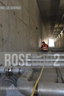 VENEZIA 3/2/11 - LAVORI IN CORSO ALLA BOCCA DI PORTO DI LIDO LATO TREPORTI ©Graziano Arici/Rosebud2 CONSORZIO VENEZIA NUOVA