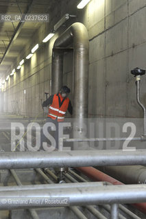 VENEZIA 3/2/11 - LAVORI IN CORSO ALLA BOCCA DI PORTO DI LIDO LATO TREPORTI ©Graziano Arici/Rosebud2 CONSORZIO VENEZIA NUOVA