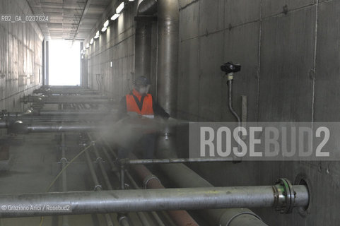 VENEZIA 3/2/11 - LAVORI IN CORSO ALLA BOCCA DI PORTO DI LIDO LATO TREPORTI ©Graziano Arici/Rosebud2 CONSORZIO VENEZIA NUOVA